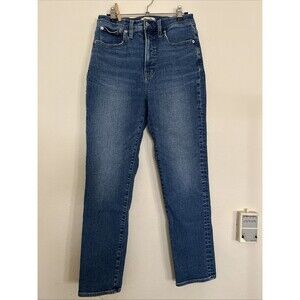 Madewell Med Wash The Perfect Vintage  High Rise Denim Jeans SZ 27 4